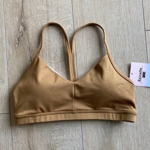 NWT Fleo Reinette sports bra in Honey Gold